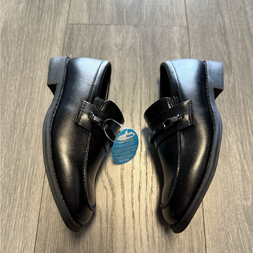 London Underground Kids Dress Shoes Size 12 Black